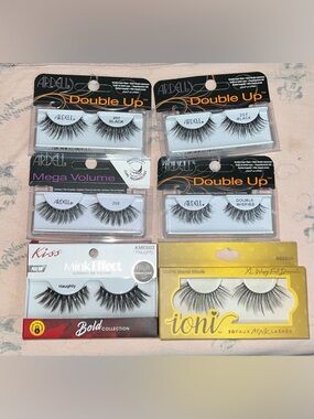 Ardell & Mixed Brand False Eyelash Set - Black Lashes